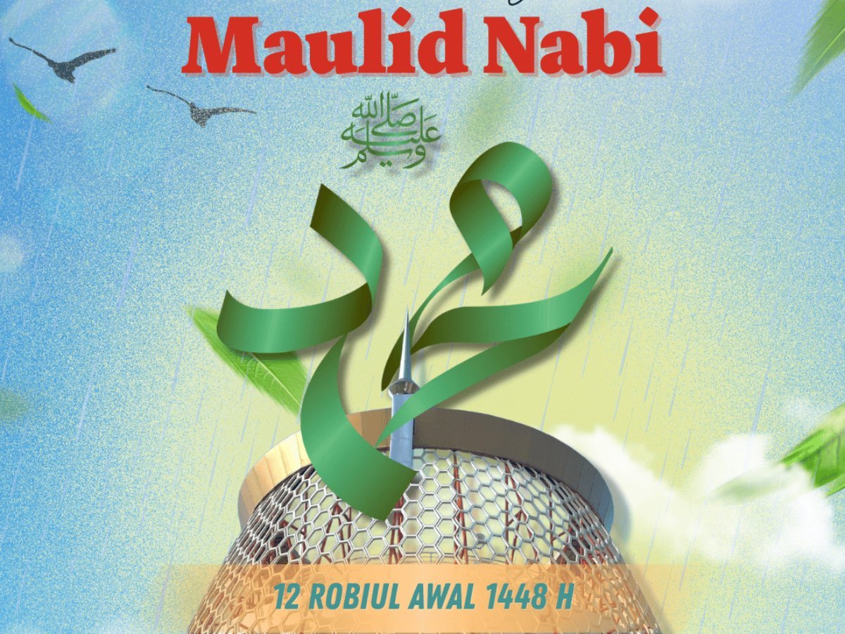Selamat Memperingati Maulid Nabi Muhammad SAW 1448 H